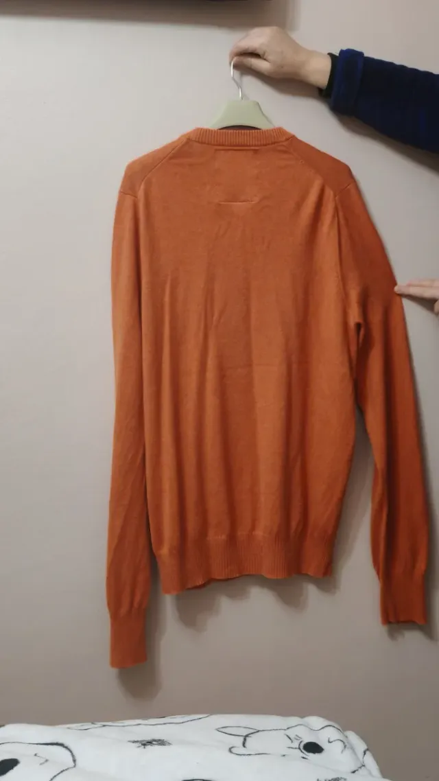 Jersey Abercrombie & Fitch Naranja XL Hombre