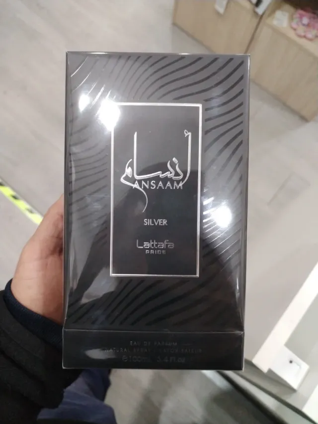 Lattafa Ansaam Silver Eau de Parfum 100ml