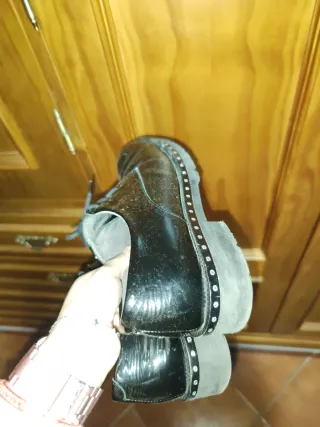 Zapatos charol negros