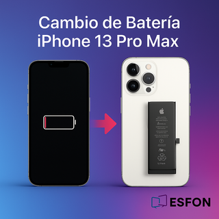 Cambio Batteria iPhone 13 Pro Max - 20 Min