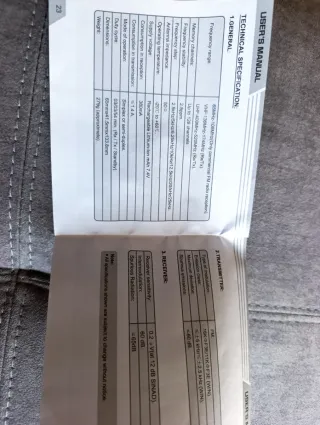 Emisora marina Baofeng UV-8R PLUS