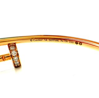 Cartier Juste un Clou Pulsera Oro Blanco Diamantes