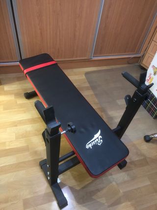 Banco de pesas ajustable