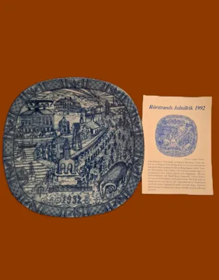 Piatti di Natale Rörstrand anni 1990-1994