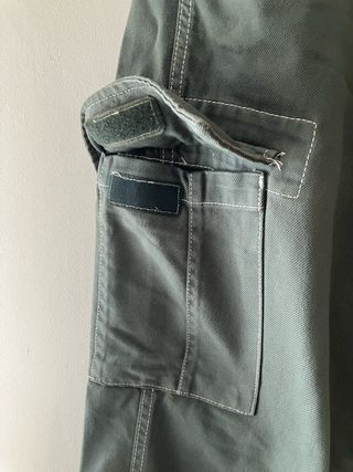 Pantalones cargo hombre verde