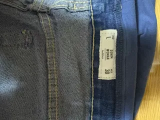 Pantalones Premama Talla 44 Azul