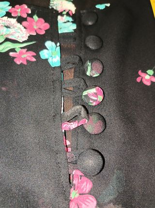 Blusa-Chaleco Vintage. Talla 42-46