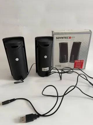 Altavoces Soyntec 2.0 USB/Jack 3.5