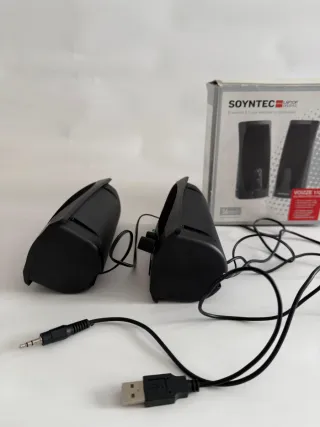 Altavoces Soyntec 2.0 USB/Jack 3.5