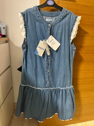 Vestido vaquero Mayoral Talla 14