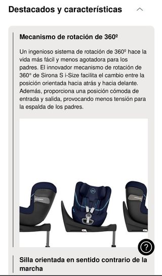 CYBEX Sirona S i- Size ! 45-105cm