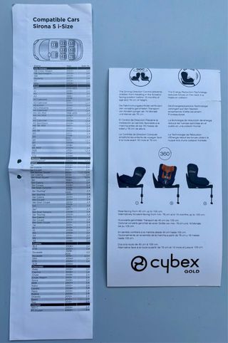 CYBEX Sirona S i- Size ! 45-105cm