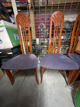 Juego de 6 Sillas de Comedor. Cada silla 10€