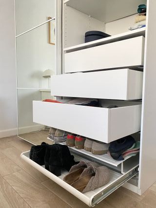 Armario PAX IKEA puertas correderas espejo