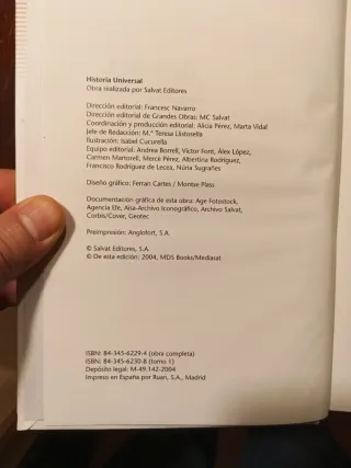 Historia universal. 24 volúmenes.