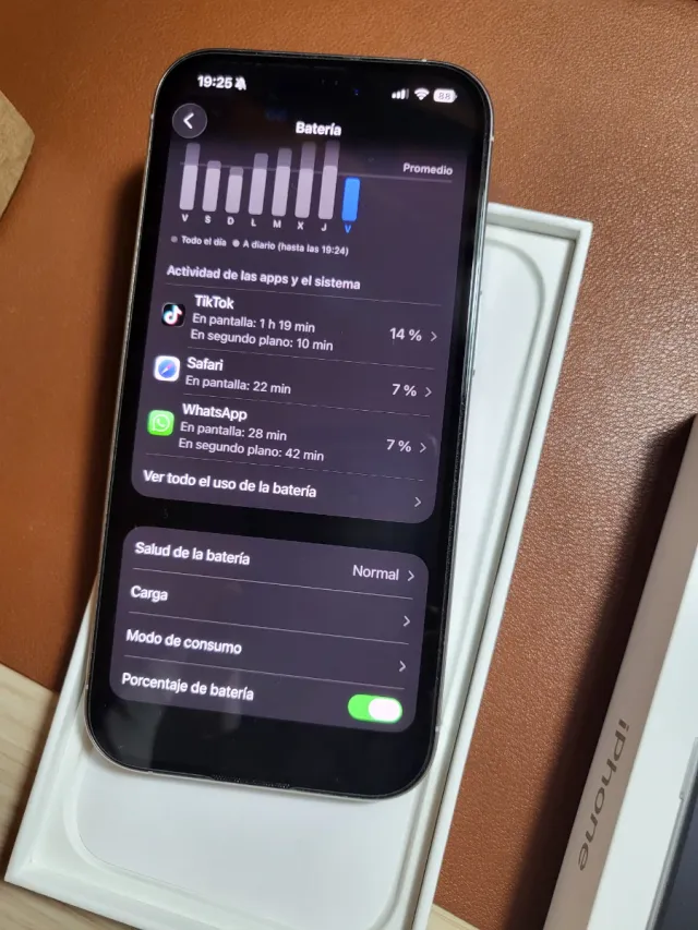 iPhone 16 Pro 256GB Blanco como nuevo