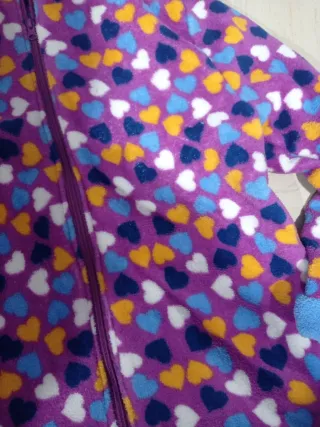 Giacca Coral Donna Zip Multicolore Cuori