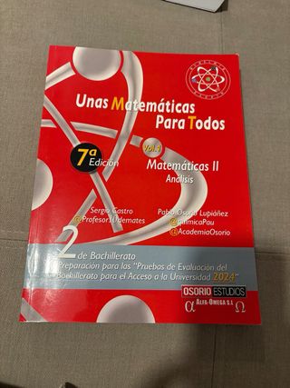 Academia Osorio química, matemáticas biología