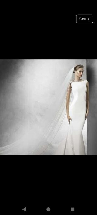 Vestido de Novia Pronovias Espalda Pedrería