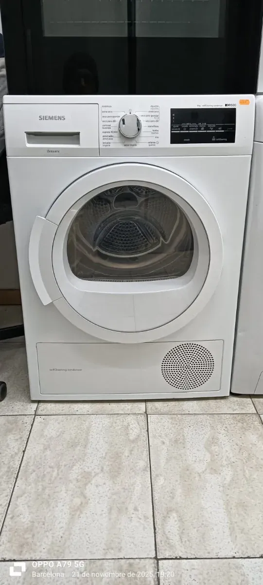 Secadora Siemens 8kg A++ Condensación