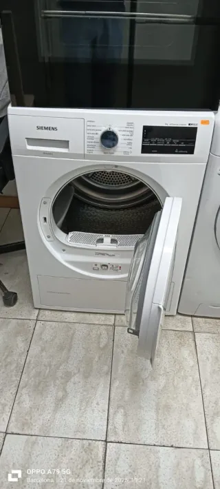 Secadora Siemens 8kg A++ Condensación