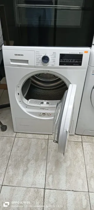 Secadora Siemens 8kg A++ Condensación