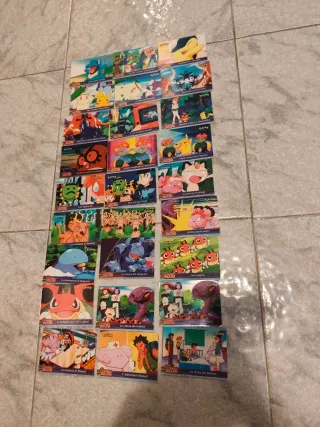 Lotto carte Pokémon Topps Snaps
