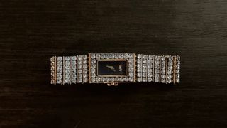 Reloj D&G x Swarovski Azul y Plateado