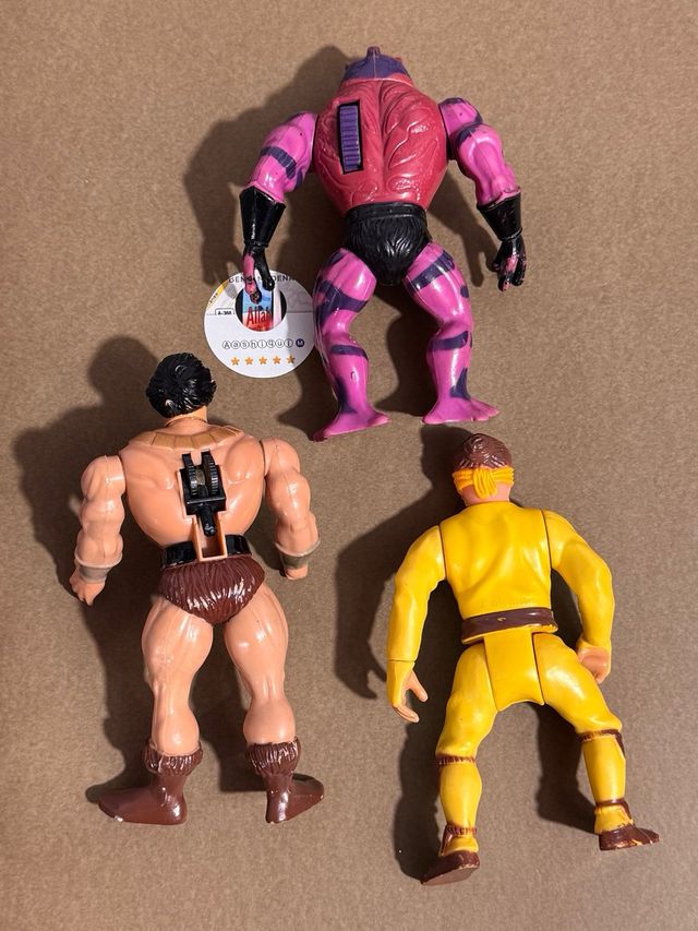 Muñecos de goma antiguo años 80