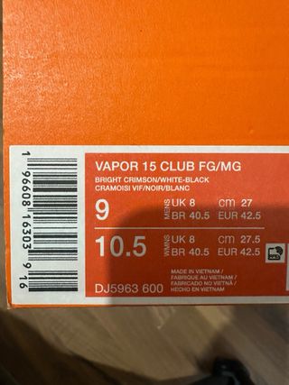 Scarpe Nike Vapor 15 Club FG/MG