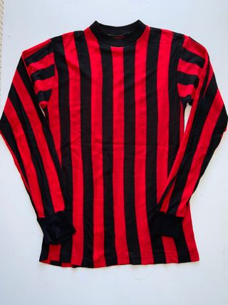 Maglia rossonera lanetta girocollo