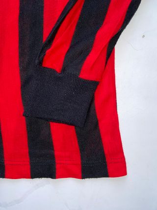 Maglia rossonera lanetta girocollo