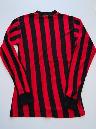 Maglia rossonera lanetta girocollo