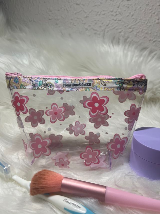 Neceser transparente impermeable