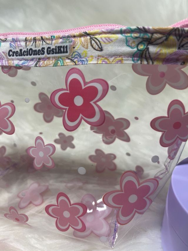 Neceser transparente impermeable