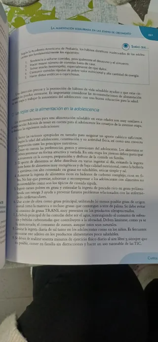 Alimentación equilibrada