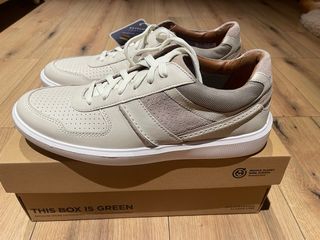 Zapatillas Clarks Hombre Piel T.44 Crudo