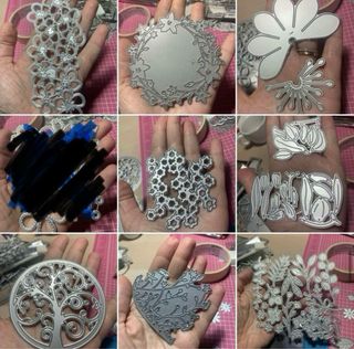 Fustelle metalliche per scrapbooking