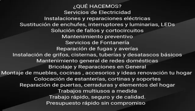 Instalareparaciones eléctricas
