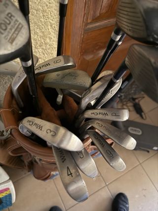 Bolsa de golf con palos