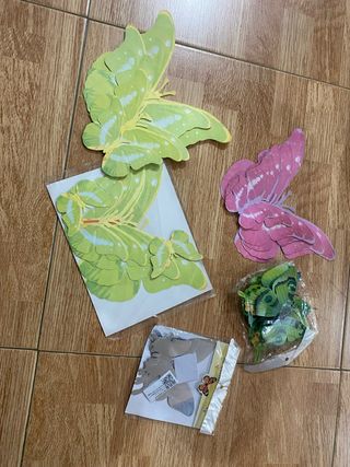 Lote pegatinas mariposas decorativas