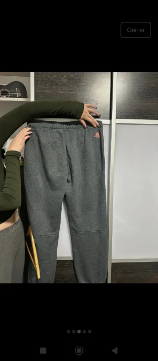 Chándal Adidas Gris Talla L