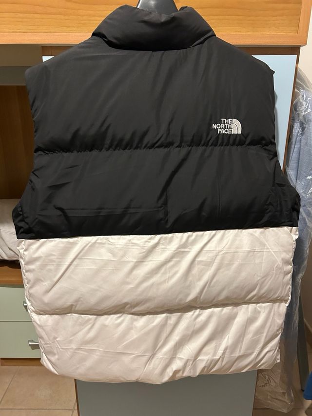 The North Face Gilet imbottito nero/bianco