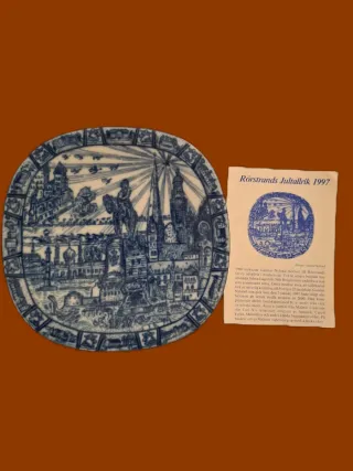 Piatti di Natale Rörstrand anni 1995-1999