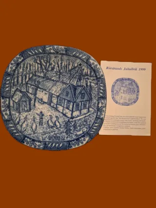 Piatti di Natale Rörstrand anni 1995-1999