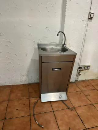 Lavamanos industrial acero inoxidable