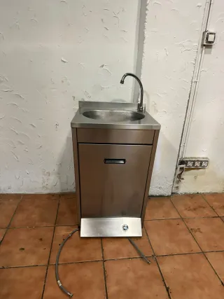 Lavamanos industrial acero inoxidable