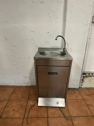 Lavamanos industrial acero inoxidable