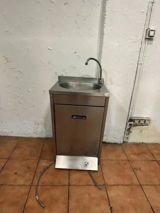 Lavamanos industrial acero inoxidable