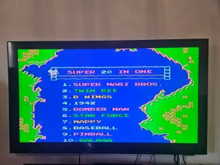 Cartucho NES Clónico 20 en 1